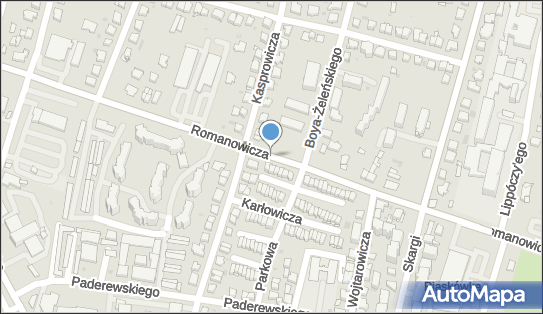 Paczkomat InPost TAR43M, Romanowicza Tadeusza 30, Tarnów 33-100