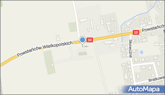 Paczkomat InPost TCA01BAPP, Powstańców Wielkopolskich 29 89-100
