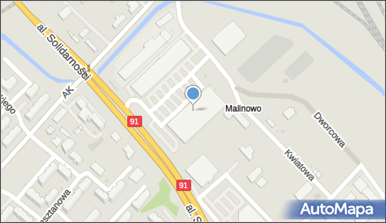 Paczkomat InPost TCZ03A, Kwiatowa 17, Tczew 83-110