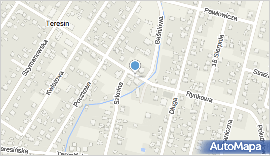 Paczkomat InPost TEE01AP, Rynkowa 10B, Teresin 96-515