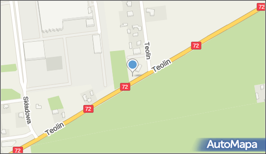 Paczkomat InPost TEO01G, Teolin 18a, Teolin 92-701