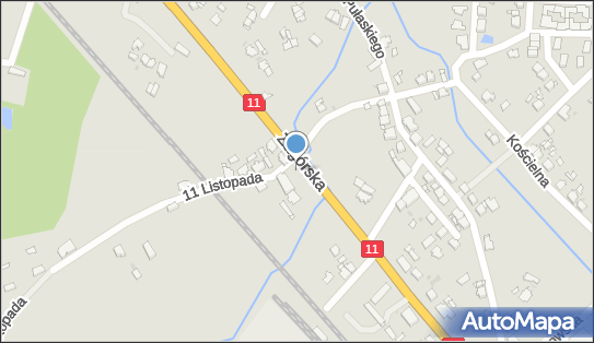 Paczkomat InPost TGO22M, Zagórska 46, Tarnowskie Góry 42-680