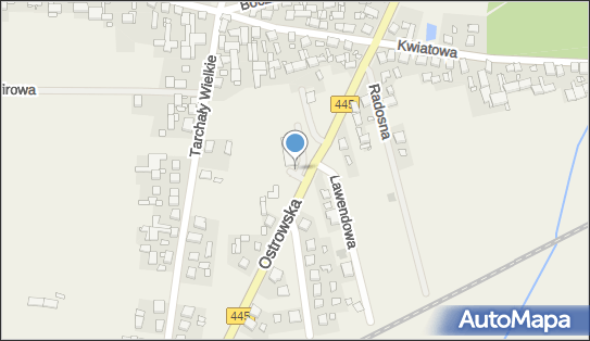 Paczkomat InPost THW01M, Ostrowska 33a, Tarchały Wielkie 63-430