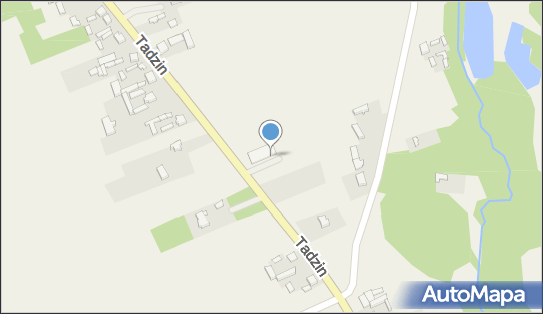 Paczkomat InPost TIN01BAPP, Tadzin 19A, Tadzin 95-060