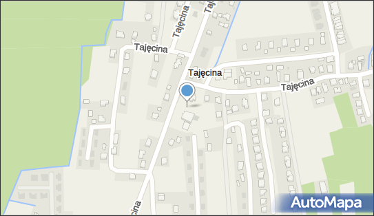 Paczkomat InPost TJA01M, Tajęcina 39, Tajęcina 36-002