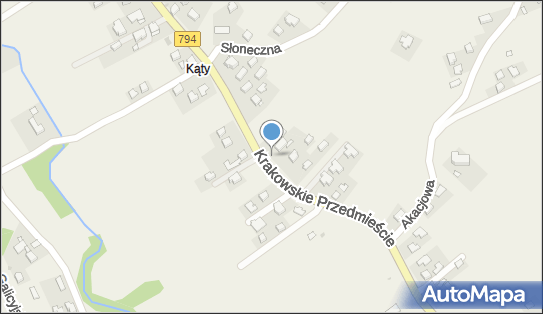 Paczkomat InPost TJN01M, Krakowskie Przedmieście 257, Trojanowice 32-087