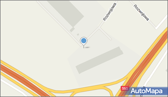 Paczkomat InPost TMK01BAPP, Rozwojowa 5a, Tomaszkowo 11-034