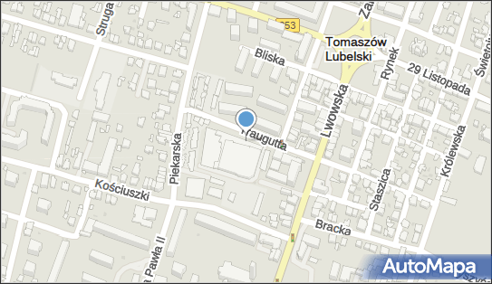 Paczkomat InPost TML01HP, Traugutta 5, Tomaszów Lubelski 22-600