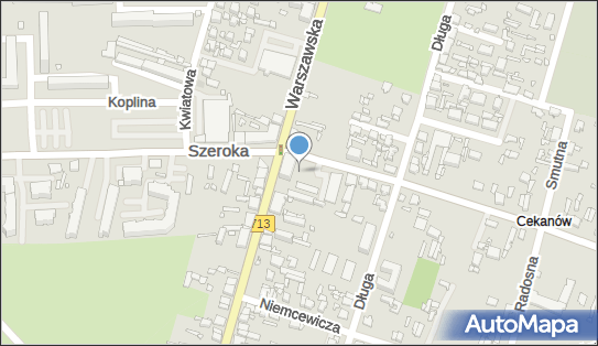 Paczkomat InPost TMS01BAPP, Grota Roweckiego 2, Tomaszów Mazowiecki 97-200