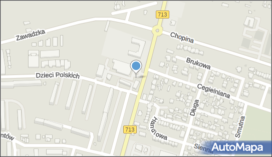 Paczkomat InPost TMS05M, Warszawska 93, Tomaszów Mazowiecki 97-200