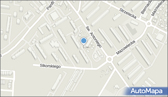 Paczkomat InPost TMS14M, Św. Antoniego 86, Tomaszów Mazowiecki 97-200