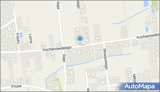 Paczkomat InPost TOMC01M, Jana Kochanowskiego 41, Tomice 05-532