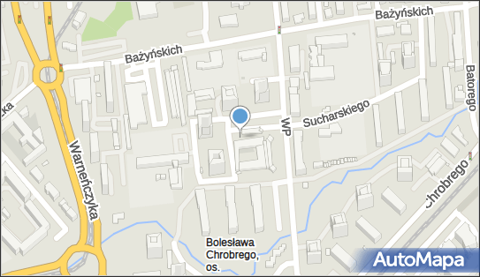 Paczkomat InPost TOR05BAPP, Wojska Polskiego 43, Toruń 87-100