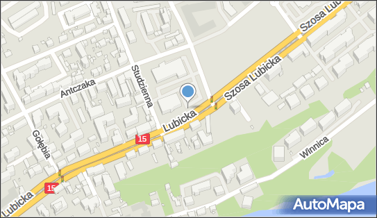 Paczkomat InPost TOR07M, Lubicka 55, Toruń 87-100