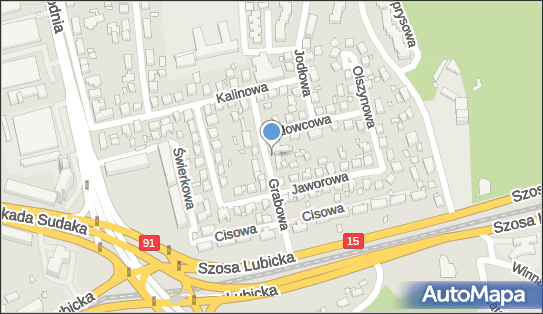 Paczkomat InPost TOR31N, Grabowa 12, Toruń 87-100