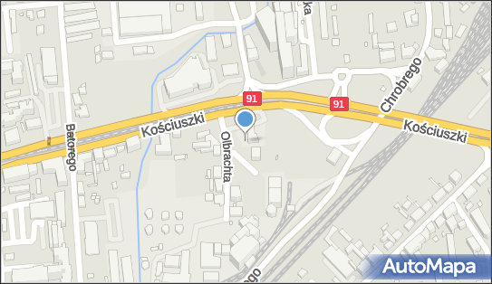 Paczkomat InPost TOR73M, Kościuszki 76, Toruń 87-100