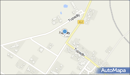 Paczkomat InPost TPD01M, Tupadły 130, Tupadły 88-101