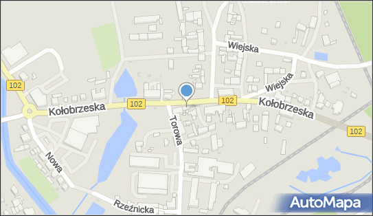 Paczkomat InPost TRB01G, Kołobrzeska 83, Trzebiatów 72-320
