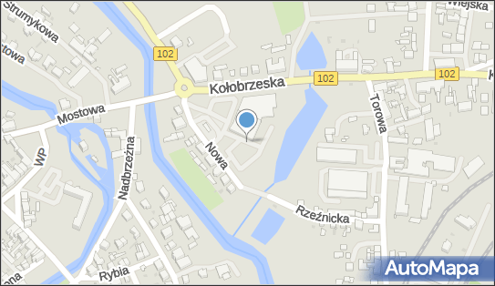 Paczkomat InPost TRB01ML, Nowa 8, Trzebiatów 72-320
