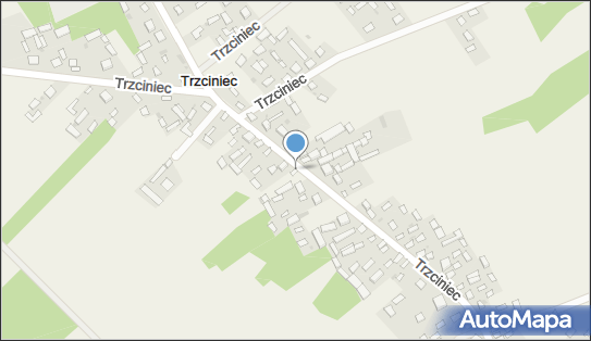 Paczkomat InPost TTE01BAPP, Trzciniec 61, Trzciniec 08-114