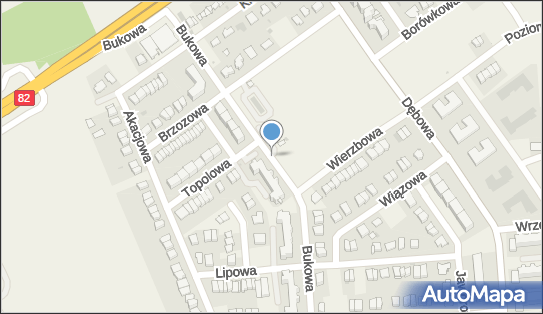 Paczkomat InPost TUK02M, Bukowa 9, Turka 20-258