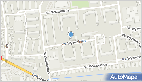 Paczkomat InPost TUR05M, Osiedle Wyzwolenia 11a, Turek 62-700