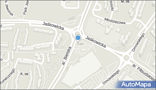 Paczkomat InPost TYC02N, al. Bielska 107, Tychy 43-100