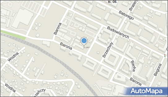 Paczkomat InPost TYC05M, Barona 21, Tychy 43-100