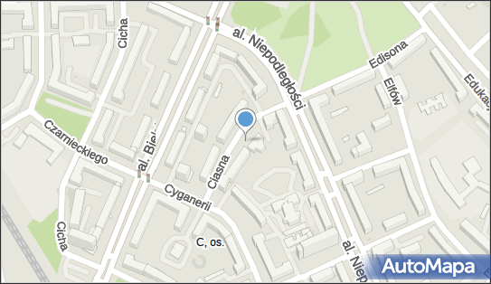 Paczkomat InPost TYC06BAPP, Ciasna 3, Tychy 43-100