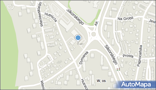 Paczkomat InPost TYC08M, Sikorskiego 74, Tychy 43-110