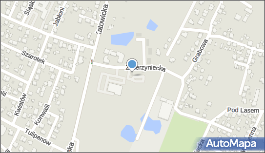 Paczkomat InPost TYC19M, Zwierzyniecka 4, Tychy 43-100