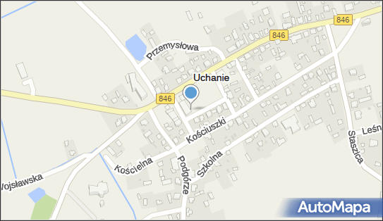 Paczkomat InPost UCH01M, Rynek 1, Uchanie 22-510