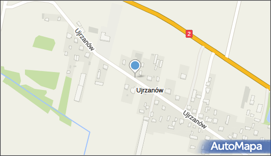 Paczkomat InPost UJR01BAPP, Ujrzanów 112, Ujrzanów 08-110