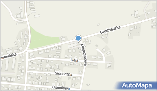 Paczkomat InPost UNS02M, Grudziądzka 18A, Unisław 86-260