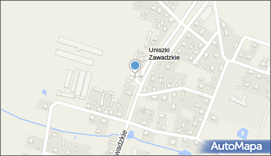 Paczkomat InPost UNZA01M, Uniszki Zawadzkie 55, Uniszki Zawadzkie 06-513