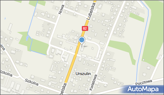 Paczkomat InPost URS01APP, Lubelska 37A, Urszulin 22-234