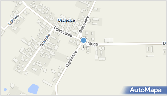 Paczkomat InPost USCI01M, Ogrodowa 1, Uścięcice 64-330