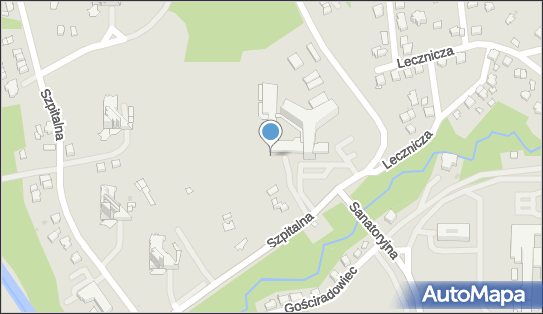 Paczkomat InPost UST03BAPP, Szpitalna 11, Ustroń 43-450