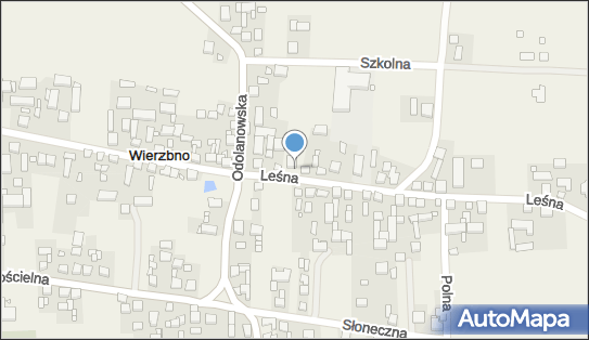 Paczkomat InPost VBO01M, Leśna 5, Wierzbno 63-430