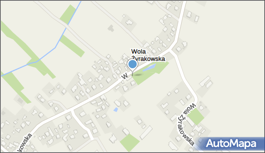 Paczkomat InPost VOZ01M, Wola Żyrakowska 77, Wola Żyrakowska 39-204