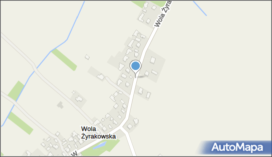Paczkomat InPost VOZ01M, Wola Żyrakowska 11, Wola Żyrakowska 39-204