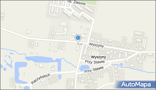 Paczkomat InPost VYS01M, Wyszyny 16, Wyszyny 64-834