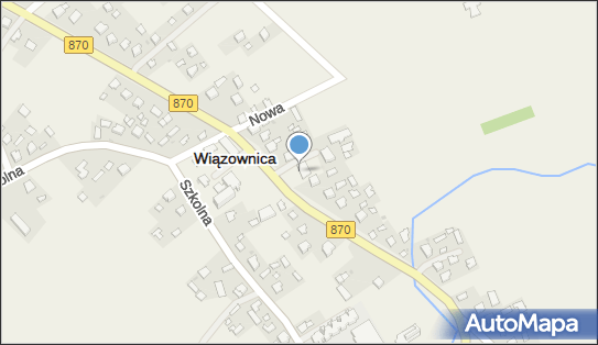 Paczkomat InPost WAC01BAPP, warszawska 14, Wiązownica 37-522