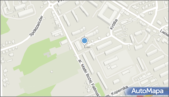 Paczkomat InPost WAD01M, M.B. Fatimskiej 39, Wadowice 34-100