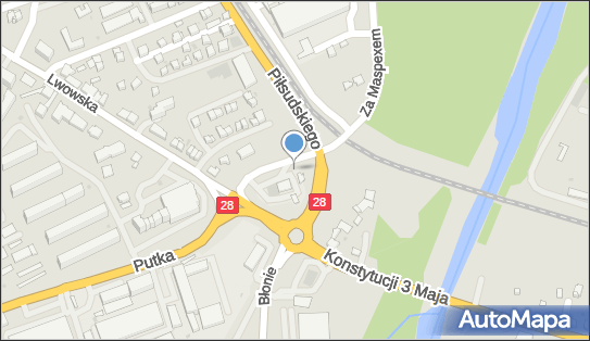 Paczkomat InPost WAD01N, Lwowska 95, Wadowice 34-100