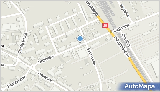 Paczkomat InPost WAD07M, Legionów 20, Wadowice 34-100