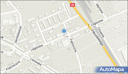 Paczkomat InPost WAD07M, Legionów 20, Wadowice 34-100