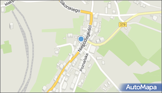 Paczkomat InPost WAL01H, Niepodległości 110, Wałbrzych 58-303