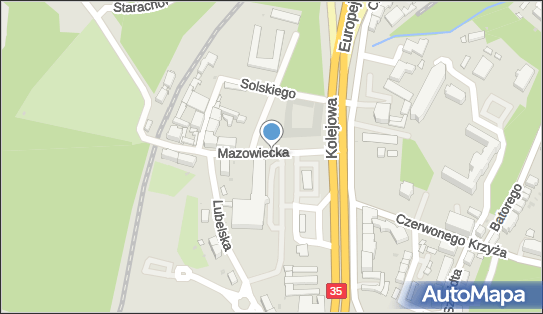 Paczkomat InPost WAL01L, Mazowiecka 3, Wałbrzych 58-300