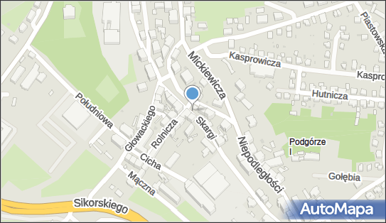 Paczkomat InPost WAL04N, Niepodległości 2A, Wałbrzych 58-303